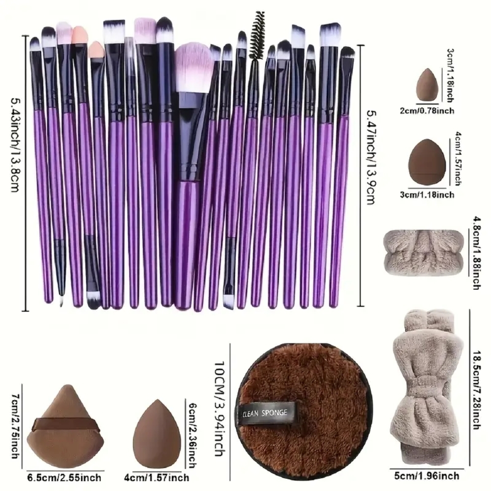 Makeup Brush and Sponge Set Nwot - Picture 2 of 5